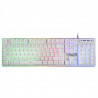 Teclado Mars Gaming MK220WES RGB Blanco