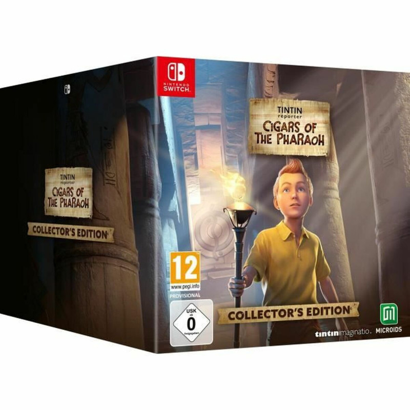 Videojuego para Switch Microids Tintin Reporter Les Cigares Du Pharaon Collector