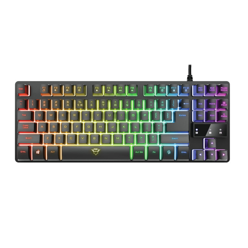 Teclado Gaming Trust GXT 833 Thado Qwerty Español