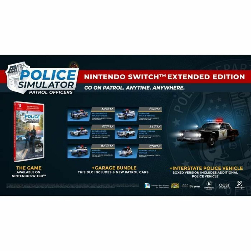 Videojuego para Switch Microids Police Simulator: Patrol Officers (FR)