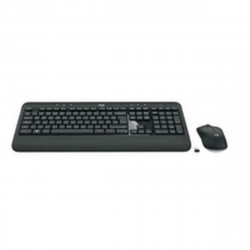 Teclado y Ratón Inalámbrico Logitech 920-008680 Negro Negro/Blanco Español Qwerty Español QWERTY