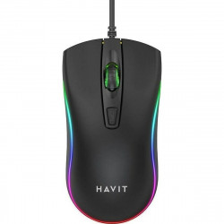 Ratón Gaming Havit MS72 Negro Estampado 1200 DPI