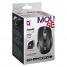 Ratón Inalámbrico Óptico Defender DEFENDER PRIME MB-053 RF SILENT Negro