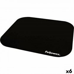 Alfombrilla Antideslizante Fellowes Negro Poliéster Caucho (6 Unidades)