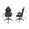 Silla Gaming Huzaro HZ-Force 4.4 Grey Mesh Gris