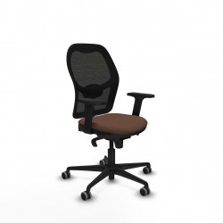 Silla Gaming Piqueras y Crespo 2D036G0 Negro Marrón oscuro