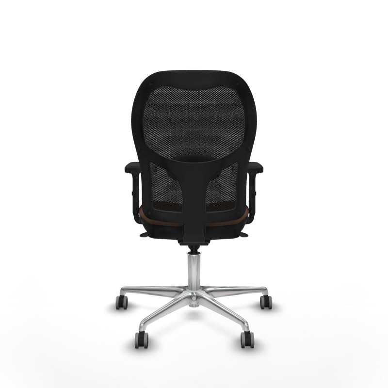 Silla Gaming Piqueras y Crespo 2D086G0 Negro Marrón oscuro