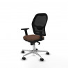 Silla Gaming Piqueras y Crespo 2D086N0 Negro Marrón oscuro