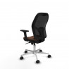 Silla Gaming Piqueras y Crespo 2D086N0 Negro Marrón oscuro