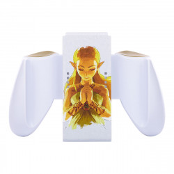 Mando Gaming Powera NSAC0059-01 Nintendo Switch Blanco/Dorado