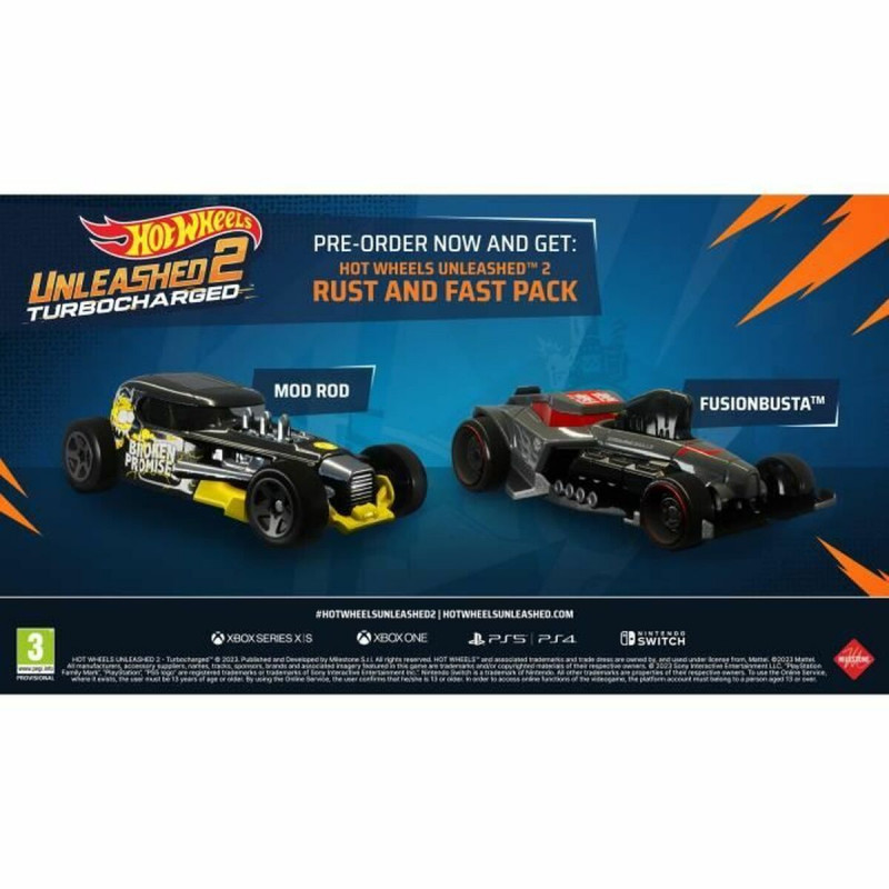 Videojuego PlayStation 5 Milestone Hot Wheels Unleashed 2: Turbocharged - Day One Edition (FR)