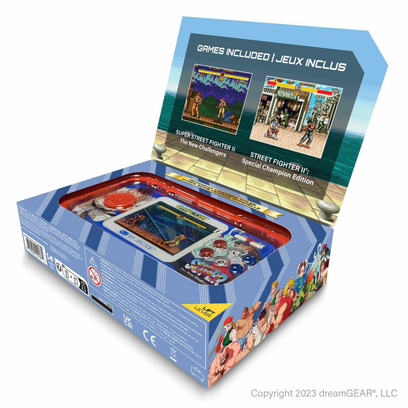 Videoconsola Portátil My Arcade Pocket Player PRO - Super Street Fighter II Retro Games