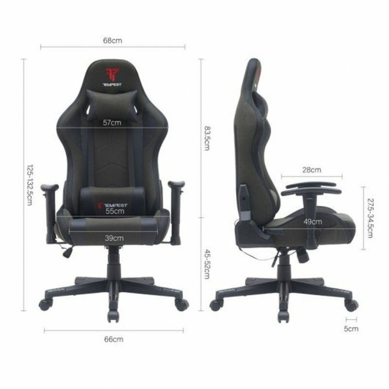 Silla Gaming Tempest Glare Negro