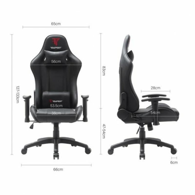 Silla Gaming Tempest Vanquish Negro