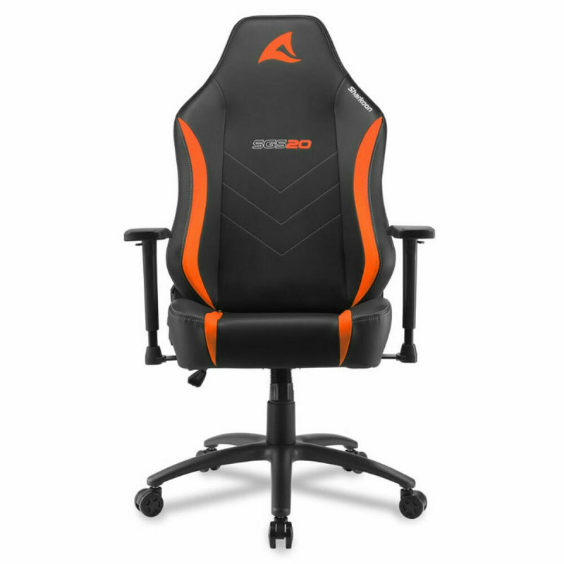 Silla Gaming Sharkoon SKILLER SGS20 Naranja Negro Negro/Naranja