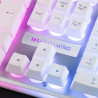 Teclado Mars Gaming MK220WES RGB Blanco