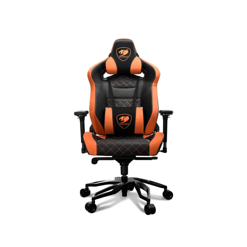 Silla Gaming Cougar TITAN PRO Naranja/Negro Negro Negro/Naranja