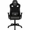 Silla Gaming Aerocool COUNT AeroSuede 180º Negro