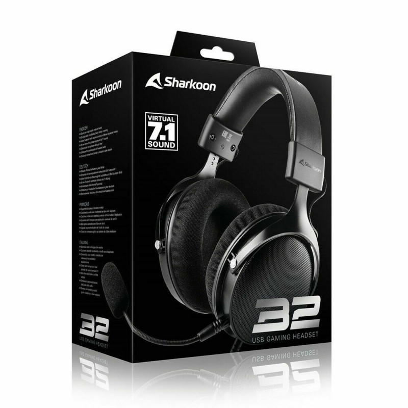 Auriculares con Micrófono Gaming Sharkoon 4044951034192