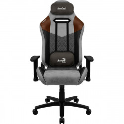 Silla Gaming Aerocool DUKE AeroSuede 180º Negro Gris