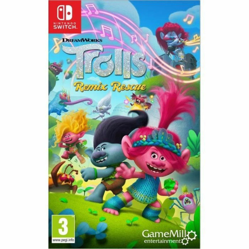 Videojuego para Switch GameMill Dreamworks: Trolls - Remix Rescue