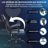 Silla Gaming Newskill Eros Azul