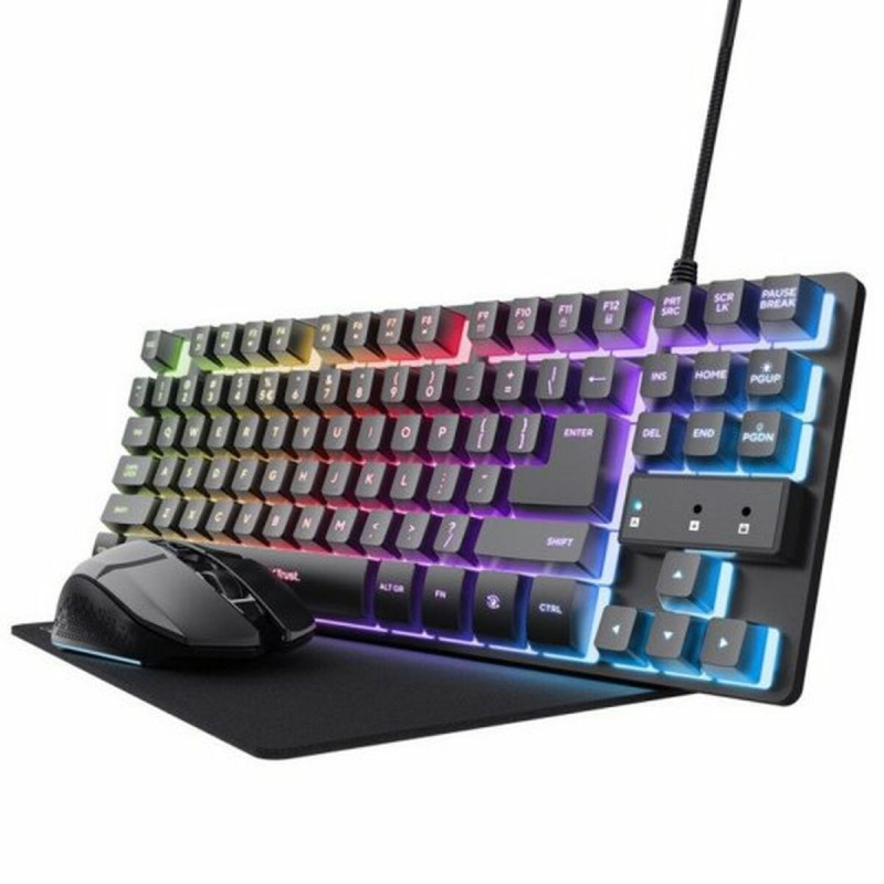 Teclado y Ratón Gaming Trust GXT794 Qwerty Español